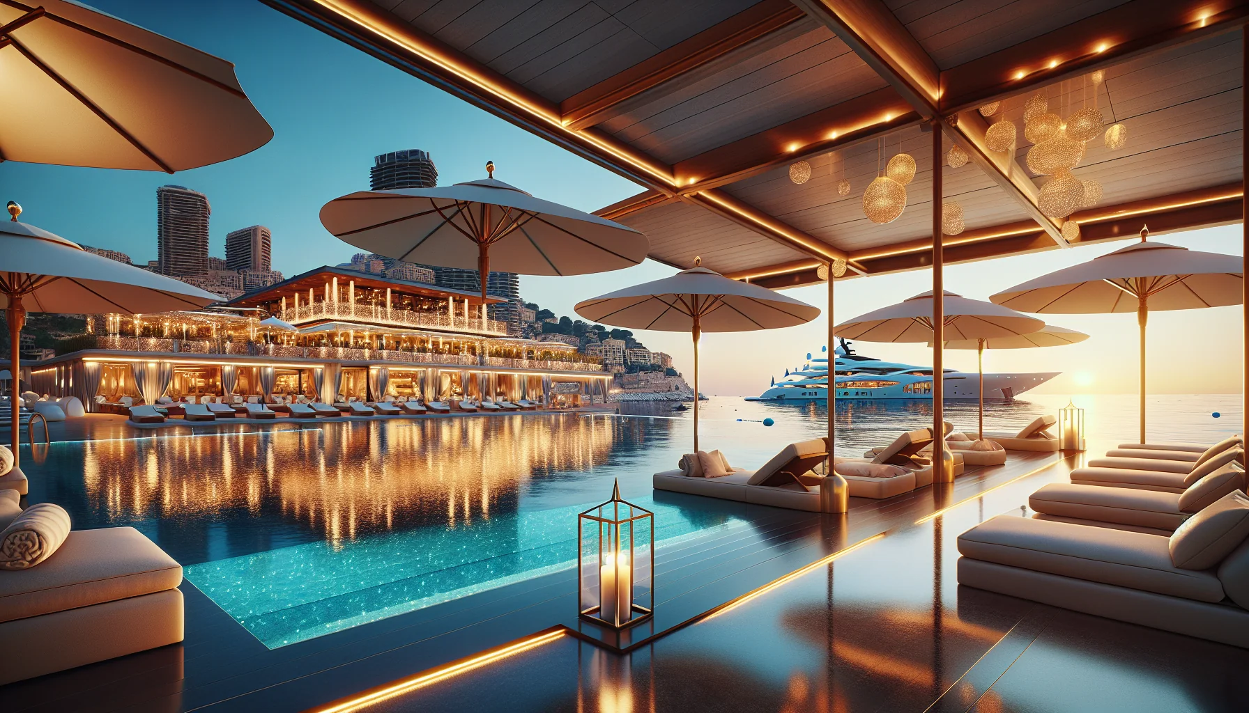 The topper Exclusive Beach club in Monaco: A epicurean French Riviera Experience