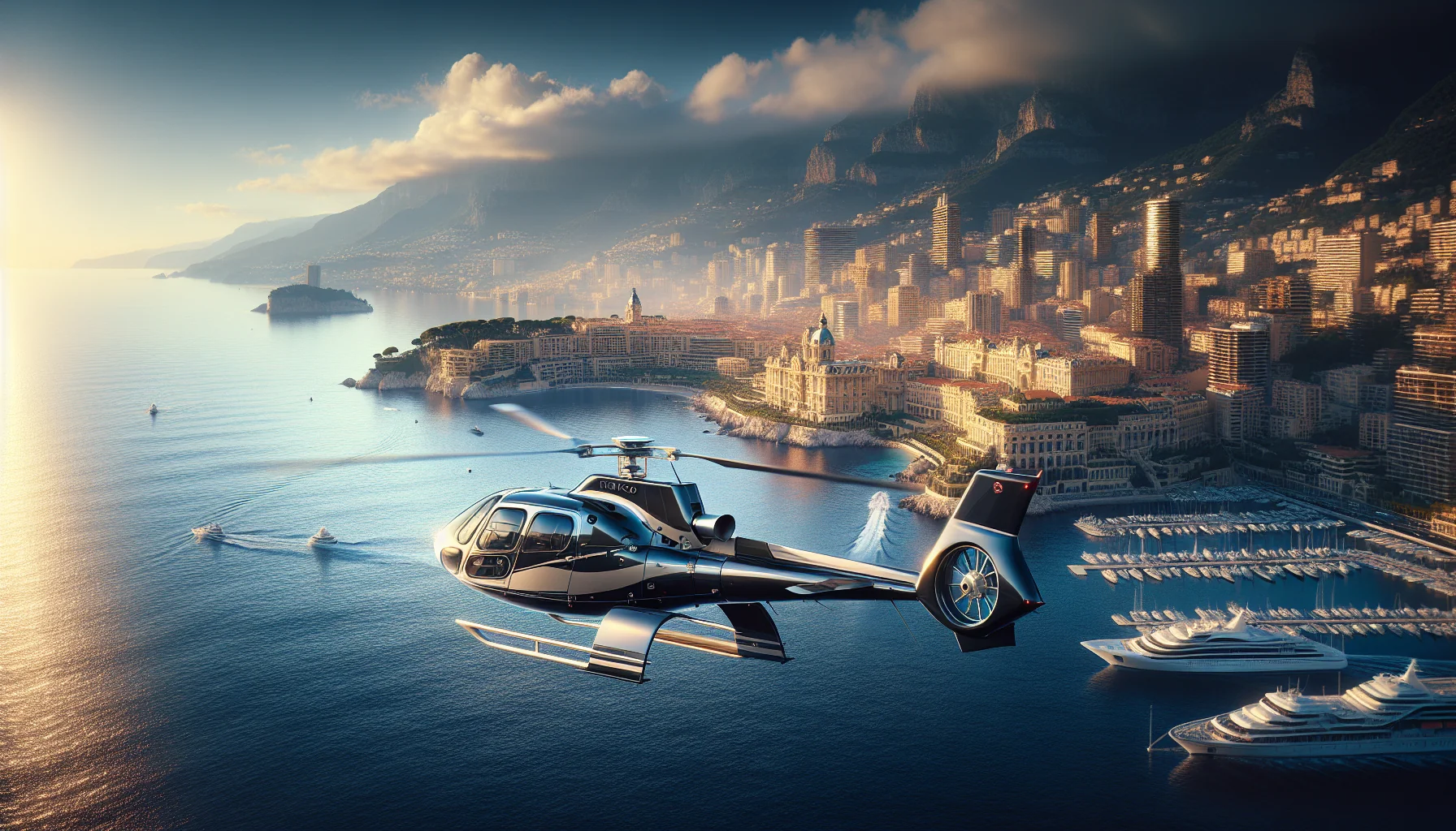 VIP Heli tour Monaco: Discover the French Riviera from Above